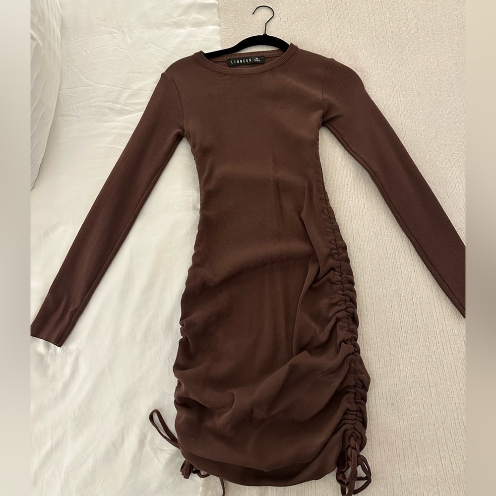 Lioness military minds long sleeve mini dress